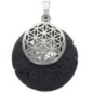 Pendentif avec fleur de vie, différentes pierres