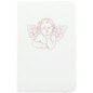 Bloc-notes blanc avec symbole H. 14 x 9 cm.