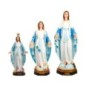 Statue en Fibre de verre, intérieur et extérieur de la Vierge Miraculeuse en couleur. H 100 cm