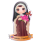 Magnet enfantin en resine souple , H. 8 cm. Plusieurs saints.