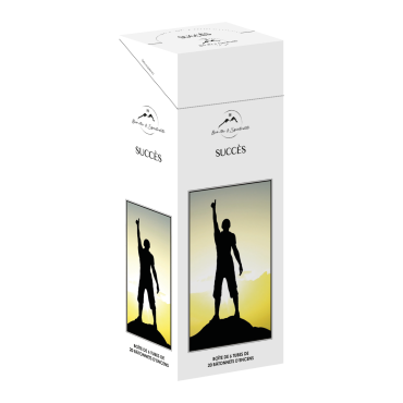 Boite de 6 tubes de 20 batonnets d´encens, parfume aux huiles essentielles.
