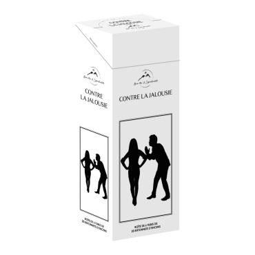 Boite de 6 tubes de 20 batonnets d´encens, parfume aux huiles essentielles.