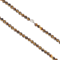 Collier en pierre Ø 8 mm avec fermoir, longueur 45 cm. Differentes pierres.