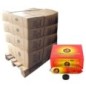 PALETTE DE 480 boites (20 cartons) de 10 rouleaux de 10 pastilles de charbon diametre 33 mm