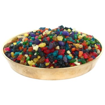 Collection d'encens en grains présentée en boîte de 50 grammes-