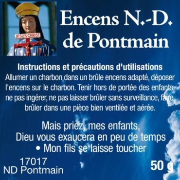 Collection d'encens en grains présentée en boîte de 50 grammes-
