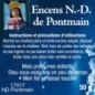 Collection d'encens en grains présentée en boîte de 50 grammes-