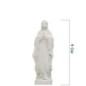 Statue fluorescente en résine de Notre Dame de Lourdes. Hauteur 9 cm.