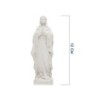 Statue fluorescente en résine de Notre Dame de Lourdes. Hauteur 12 cm.