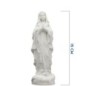 Statue fluorescente de Notre Dame de Lourdes. Hauteur 15 cm.