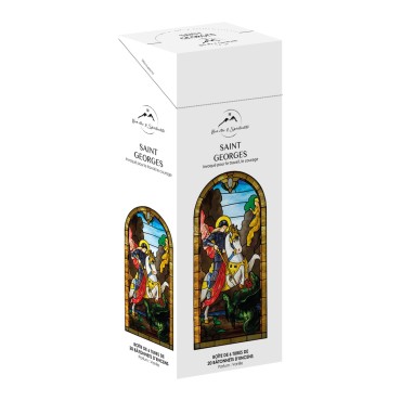 Boite de 6 tubes de 20 batonnets d´encens, parfume aux huiles essentielles.