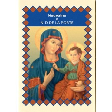 Livret de neuvaine avec historique, prière, neuvaine H.15 x10 cm, nombreux saints.