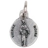 Médaille moulée en métal couleur argentée Ø 1.2 cm. Plusieurs Saints.