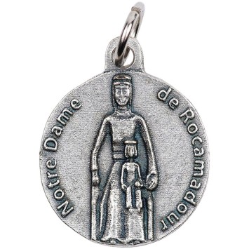 Médaille moulée en métal couleur argentée Ø 1,8 cm personnalisée MINIMUM 1500 pièces