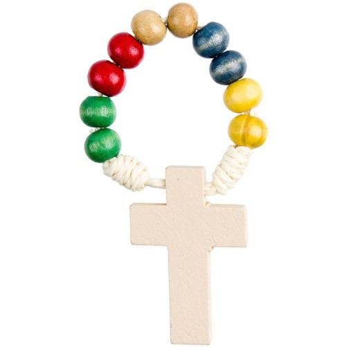 Dizainier sur corde des missions Ø 7 mm, croix bois..