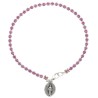 Bracelet tennis en metal avec zircon. Existe de differentes couleurs.