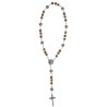 Chapelet de dévotion aux 7 Douleurs et 7 Allégresses de saint Joseph, livré en sachet avec notice explicative