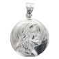 Médaille du visage du Christ en argent 925 °/°° Ø 1,5 (1,10 g). Livrée en boite..