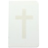 Bloc-notes blanc avec symbole H. 14 x 9 cm.