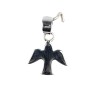 Pendentif en argent 925 °/°° mini colombe H. 0,8 cm (0,38 g). Livré en boite.