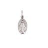 Médaille en argent 925 °/°° de la Vierge Miraculeuse - Texte en Latin H. 1,2 cm (1 g). Livrée en boite.