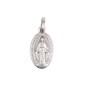 Médaille en argent 925 °/°° de la Vierge Miraculeuse - Texte en Latin H. 1,5 cm (1.76 g). Livrée en boite.