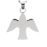 Pendentif en argent 925 °/°° forme colombe H. 2 cm (0,95 g). Livré en boite.