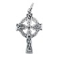 Croix de cou celte en argent 925 (1,77 g) – H. 2,6 cm. Livrée en boîte..