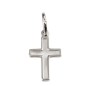 Croix de cou ajourée en argent 925 (0,24 g) – H. 1 cm. Livrée en boîte..