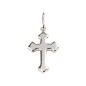 Croix de cou orthodoxe en argent 925 (0,91 g) – H. 1,8 cm. Livrée en boîte..