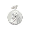 Médaille en argent 925 de la Vierge à l’Enfant Ø 1,2 cm (1,72 g). Livrée en boîte..