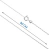 Chaine argent 925 °/°° paloma, fermoir rond a ressort..