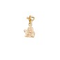 Pendentif ange 0,6 cm - OR 375 °/°° (0,23 g).