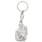 Porte-clés métal, silhouette Saint Antoine – hauteur 5 cm