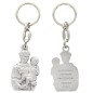 Porte-clés métal, silhouette Saint Antoine – hauteur 5 cm