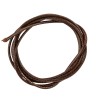 Cordon en polyester lisse de couleur Ø 1,5 mm - longueur 80 cm..