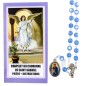 Chapelet de dévotion de saint Gabriel avec notice explicative, livre en sachet individuel..