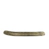 Brûle-encens en laiton ciselé pour bâtonnets, 26 × 3,5 cm..