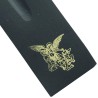 Br-ucirc-le-encens en aluminium d-eacute-cor-eacute-- motif Saint Michel- pour b-acirc-tonnets- L- 26 cm- Bo-icirc-te de 4--