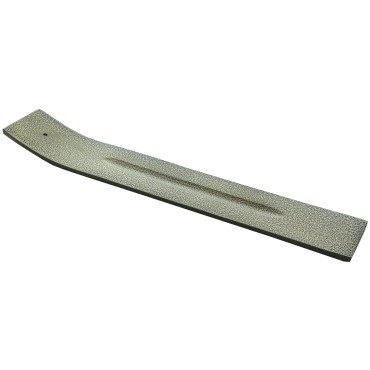 Brule encens pour batonnets en aluminium couleur bronze marbre, L. 26 cm. BOITE DE 4.