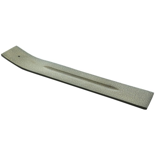 Brule encens pour batonnets en aluminium couleur bronze marbre, L. 26 cm. BOITE DE 4.