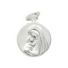 Médaille en argent 925 de la Vierge à l’Enfant Ø 1,2 cm (1,72 g). Livrée en boîte..
