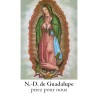 Autocollant transparent classique sans priere H. 10,5 x 6,5 cm pour bougie de neuvaine..