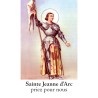 Autocollant transparent classique sans priere H. 10,5 x 6,5 cm pour bougie de neuvaine..