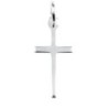 Croix de cou baton fine en argent 925 °/°° H. 2 cm (0,96 g). Livree en boite
