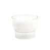 Veilleuse votive 5/6 heures, hauteur 4 cm, diametre 4,7 cm (VO3).