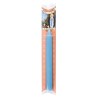 Bougie des saints en couleur + priere et pochette.