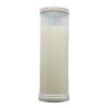 Bougie blanche d'extérieur, H.190mm Ø 64 - durée environ 4 jours et 8heures.
