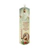 Thermometre d interieur en bois a suspendre H. 20 x 5,5 cm avec Christ et benediction a personnaliser avec une resine
