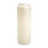 Bougie de neuvaine – Durée 9 jours – 100 % végétale – H. 18 cm – Ø 6,5 cm – Vendue à l’unité.